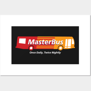 MasterBus: Once Daily, Twice Nightly Posters and Art